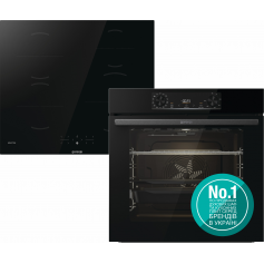 Духовой шкаф + варочная панель индукционная Gorenje BOS6737E06BG + GI6401BSC в Запорожье